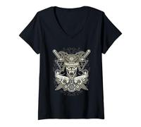 Donna Maglietta Death Before Dishonor Maglietta con Collo a V