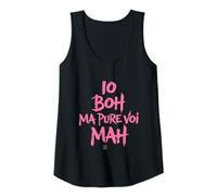 Donna Magliette Donna Divertenti Scritte Io Boh Ma Pure Voi mAh Canotta