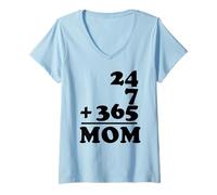 Donna Mamma 365 Maglietta con Collo a V