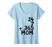 Donna Mamma 365 Maglietta con Collo a V