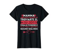 Donna Mamma Migliore Del Mondo Figlio Figlia Festa Della Mamma Maglietta