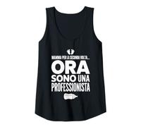Donna Mamma per La Seconda Volta Frase Futura Madre Gravidanza Canotta