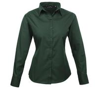 Donna Maniche Lunghe Camicetta Casual Business Camicia Taglie Pratico 34-54 (