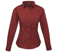 Donna Maniche Lunghe Camicetta Casual Business Camicia Taglie Pratico 34-54 (