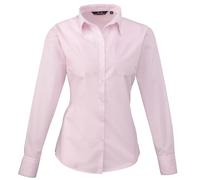 Donna Maniche Lunghe Camicetta Casual Business Camicia Taglie Pratico 34-54 (