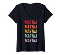 Donna Marta Maglietta con Collo a V