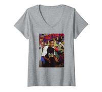 Donna Martin Lawrence L'attore Martin Show di Michael Grecco Maglietta con Collo a V