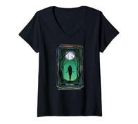 Donna Marvel Agatha All Along Disney+ Rio Vidal Tarot Card Maglietta con Collo a V