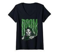 Donna Marvel Avengers Doomsday Doom Doctor Doom Lighting Bust Maglietta con Collo a V