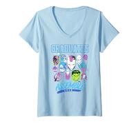 Donna Marvel Avengers Graduation Graduates Assemble 2026 Heros Maglietta con Collo a V