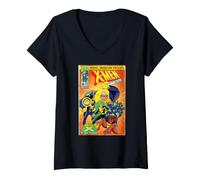 Donna Marvel Studios X-Men '97 Enter X-Factor Comic Cover Homage Maglietta con Collo a V