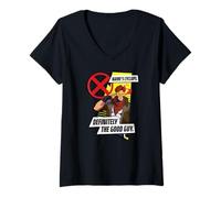 Donna Marvel Studios X-Men '97 Season 2 Cyclops The Good Guy Maglietta con Collo a V