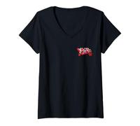 Donna Marvel Studios X-Men '97 Season 2 Logo Character Pocket Art Maglietta con Collo a V