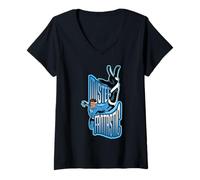 Donna Marvel The Fantastic Four: First Steps Mr. Fantastic Toon Maglietta con Collo a V