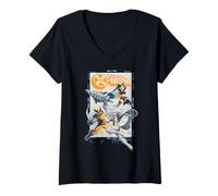 Donna Marvel Tokon: Fighting Souls Unbreakable X-Men Game Team Maglietta con Collo a V