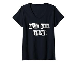 Donna Mary Ann Limbo Maglietta con Collo a V