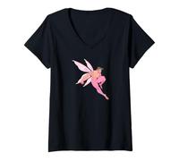 Donna Maschio Fairy Pride Celebrazione Fantasy Art Maglietta con Collo a V