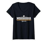Donna Mbarara Uganda Maglietta con Collo a V