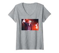 Donna Meat Loaf Bat out of Hell II: Il Tour del cantante Everything Louder Maglietta con Collo a V