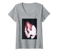 Donna Meat Loaf Live Bat out of Hell Singer Tutto più Forte Tour Maglietta con Collo a V