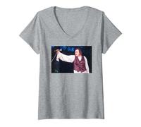 Donna Meat Loaf Live Everything Louder Tour, cantante degli out of Hell Maglietta con Collo a V