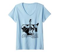 Donna Memphis ha reso Il Tennessee Orgoglioso di rappresentare la 901 Maglietta con Collo a V