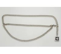 Donna Metallo Argento Catena Elegante Look Bling Cintura Sexy Leone Charm Fibbia