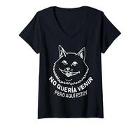 Donna Mexicans Sarcastic Humor Latinos Saying Mexico Slang Words Maglietta con Collo a V