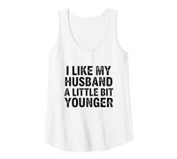 Donna Mi Piace Mio Marito Un po 'più Giovane Canotta