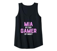 Donna Mia Gamer Girl Costume di Halloween per Gen Z Gaming Mia Canotta