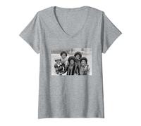 Donna Michael Jackson The Jackson 5 a Hyde Park Corner Maglietta con Collo a V