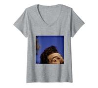 Donna Michael Richards Seinfeld Kramer Comico di Michael Grecco Maglietta con Collo a V