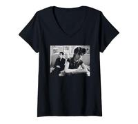 Donna Mick Harvey Nick Cave & I Semi Cattivi di David Corio Maglietta con Collo a V