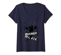 Donna Mickey Mouse Always And Forever Maglietta con Collo a V