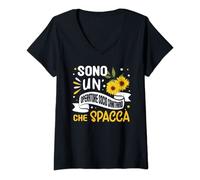 Donna Migliore Operatore Socio Sanitario Che Spacca Divertente Maglietta con Collo a V