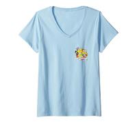 Donna Minions & Monsters Passion Project Maglietta con Collo a V