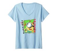Donna Minions Too Cute To Spook Maglietta con Collo a V