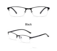 Donna Miopia Occhiali Mezza Montatura Metallo Anti Blu Luce Nearsighted Occhiali