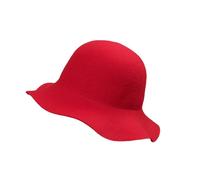 Donna Misto Lana Cappello a Cloche Vintage Caldo Inverno Feltro Secchio Bombetta