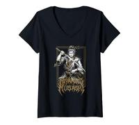 Donna Miyamoto Musashi Maglietta con Collo a V
