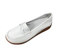 Donna Mocassini Casual con Plateau e Comodi Mocassini Scarpe Piatte Eleganti Primavera Estate Autunno,Donna Slip-On Morbido Feel Me Plantare Morbida Fodera Vegan Vegan,Scarpe da Donna Eleganti