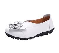 Donna Mocassini Scarpe Primavera Con Punta Quadrata Classiche Scarpe Da Ballo Comode Slip on Ballerine Basse Mocassini Donna Morbida Balletto Sandali Comodi Antiscivolo Moda Ginnastica Scarpe Da Danza