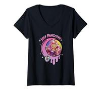 Donna Monster High - Claween resta passivo Maglietta con Collo a V