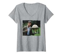 Donna Monty Python Attore Michael Palin Maglietta con Collo a V