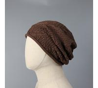 Donna Morbido Caldo Maglia Berretto Bucato Elastico Calotta Traspirante