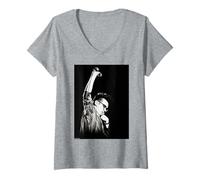 Donna Morrissey The Smiths Live Manchester 1984 Martin O'Neill Maglietta con Collo a V