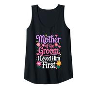 Donna Mother of the Groom I Loved Him First Shirt Donna Canotta
