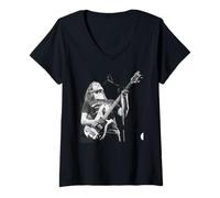 Donna Motorhead Lemmy Kilmister Ace of Spades Reading Festival Maglietta con Collo a V