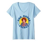 Donna Mrs Roper Energy Funny Helen Roper Three's Company Maglietta con Collo a V