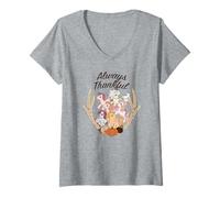 Donna My Little Pony Always Thankful Classic Ponies Portrait Maglietta con Collo a V